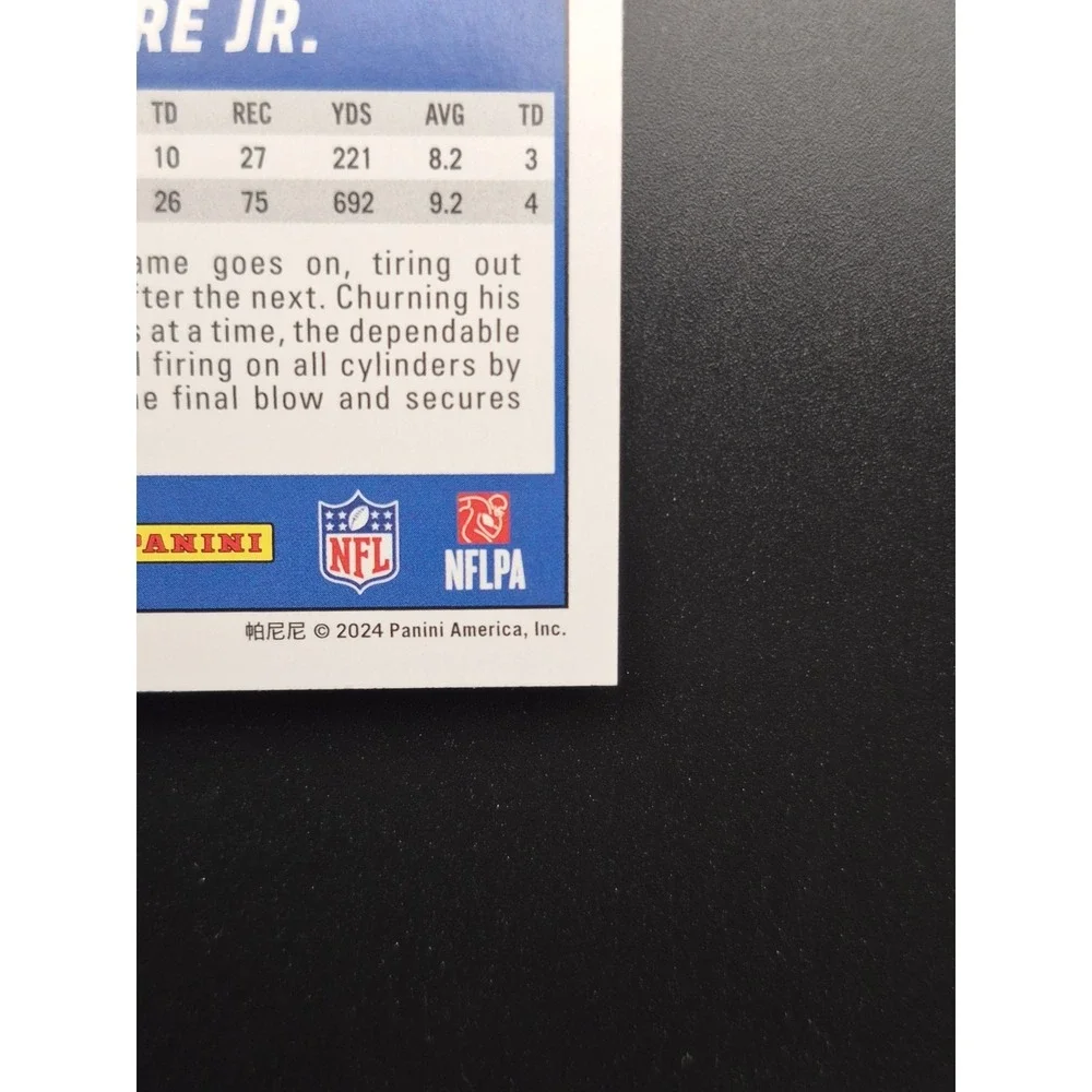 2024 Score Frank Gore Jr. #395 Extraterrestrial Alien (RC) SSP Buffalo Bills